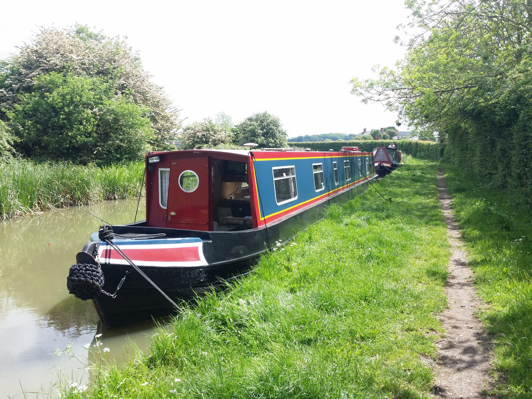 Canal barge Midlands